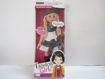Picture of 14 Inch Doll White & Grey Dress