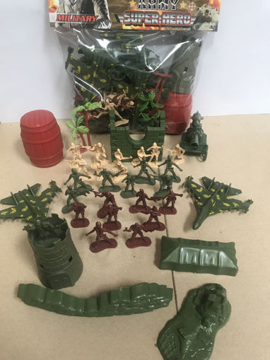 Picture of Military Set With Base And Aircarft