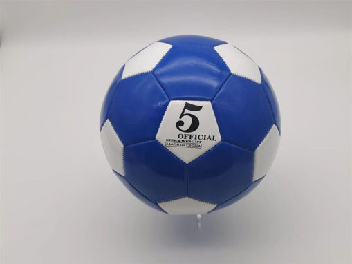 Picture of Size 5 Soccer, Blue & White 