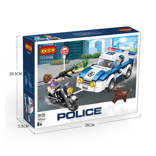 Picture of Cogo - Police Chase 185Pcs