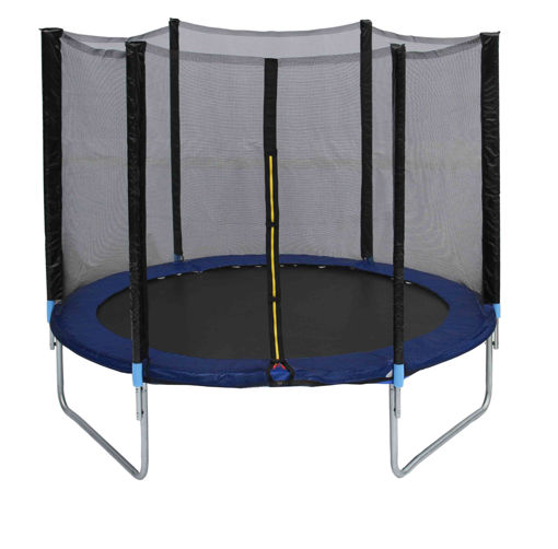 Picture of 8 FT TRAMPOLINE BLUE WITH LADDER