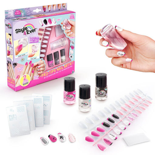 Picture of STYLE 4 EVER PRO TIPS NAIL ART KIT