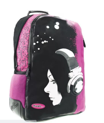 Picture of Must Backpack 18 Energy 3 Cases Girl With Headphone