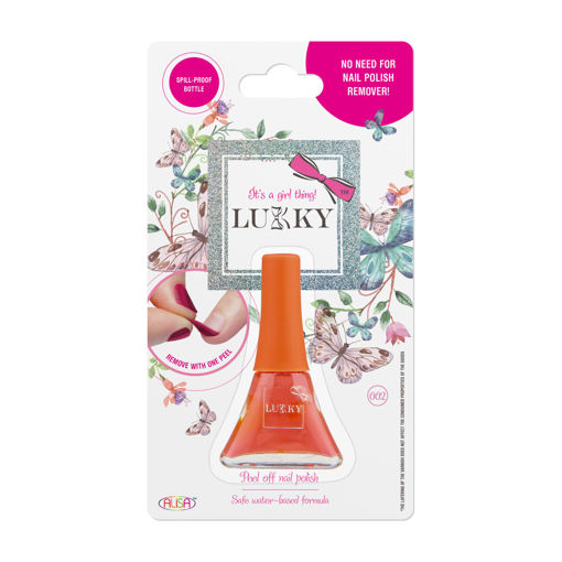 Picture of LUKKY- Peel-off nail polish CORAL COLOR