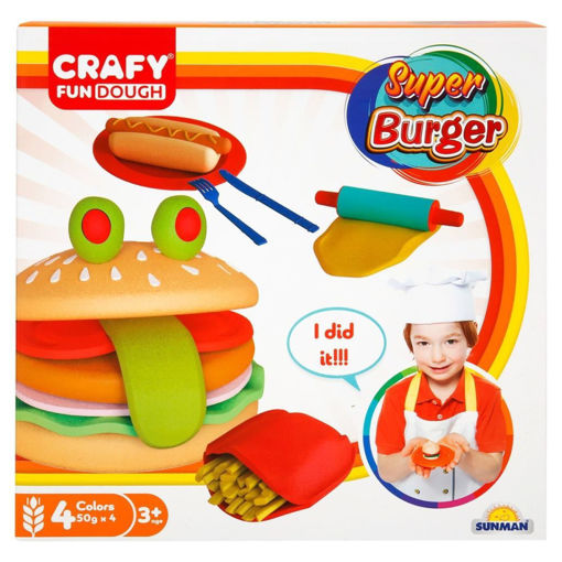 Picture of Crafy Dough Set Super Burger
