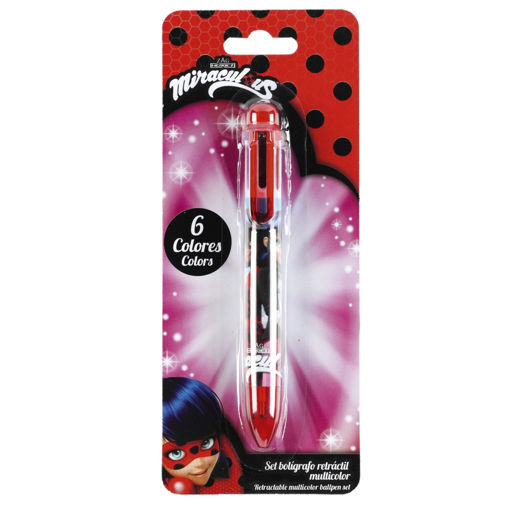 Picture of Miraculous Ladybug Ball Pen 6Colours