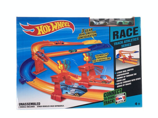 Picture of Hot Wheels  Sports Car Track Includes 2 Alloy Cars