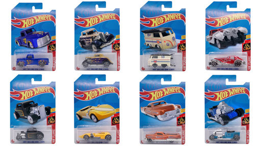 Picture of Hot Wheels 8 Styles Vintage Car