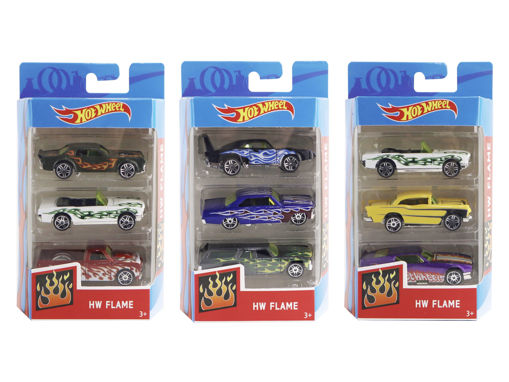 Picture of Hot Wheels Muscle Car 3 Strips Pack