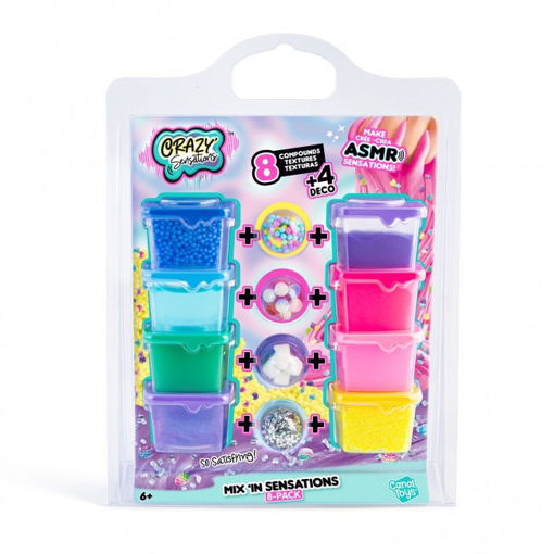 Picture of Mix In Sensations Pack Of 8 Slime