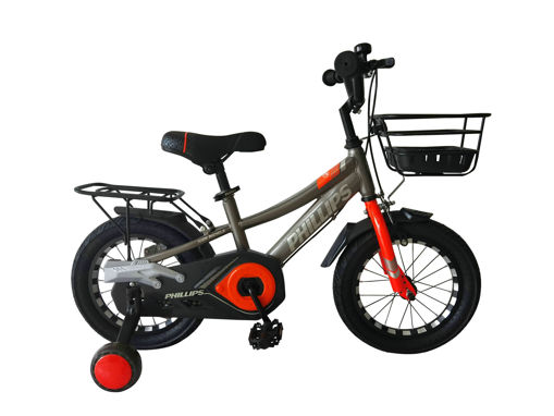 Picture of 12 Inch Bicycle Grey -Red