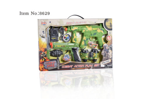 Picture of Combat Action Playset With 2 Guns And Bomb