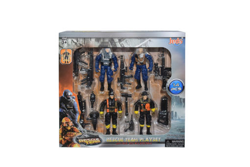 Picture of Rescue Set Included Weapon And Figures 14Pcs