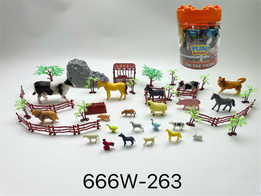 Picture of Plastic Animal Simulation Farm Model
