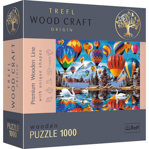 Picture of Colorful Ballons Wooden Puzzle (1000 Pieces)