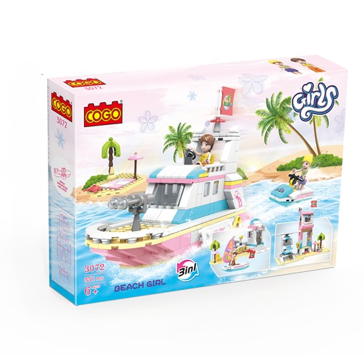 Picture of Cogo Girls Holiday Cruise Ship Building (349 Pieces)