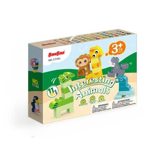 Picture of Banbao Interesting Animals  (74 Pieces)