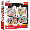 Picture of Minnie With Friends 4 In 1 Puzzle (71 Pieces)