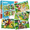 Picture of Mickey And Friends 4 In 1 Puzzle (207 Pieces)