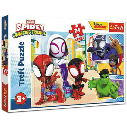 Picture of Maxi Spidey And His Amazing Friends (24 Pieces)