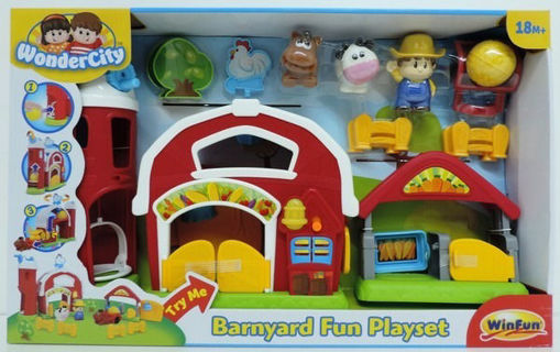 Picture of Winfun Barnyard Fun Playset