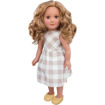 Picture of Hayati Girl Siba In Carreau Dress Doll (18 Inch)