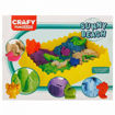 Picture of Crafy Dough Crafy Fun Sand Sunny Beach (13 Pieces)