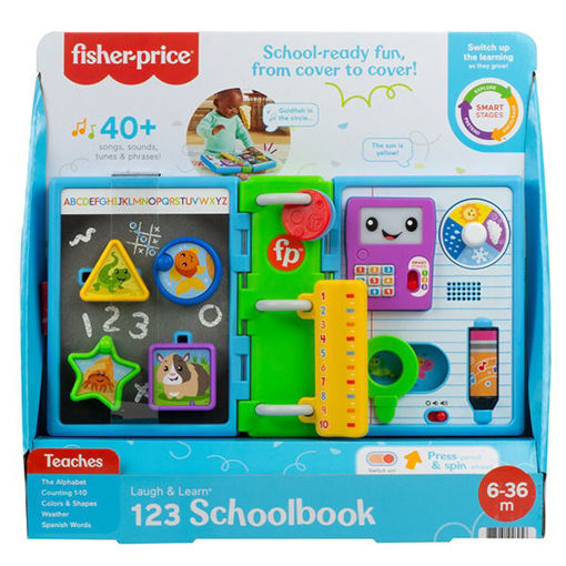 Picture of Fisher Price Laugh And Learn 123 Schoolbook