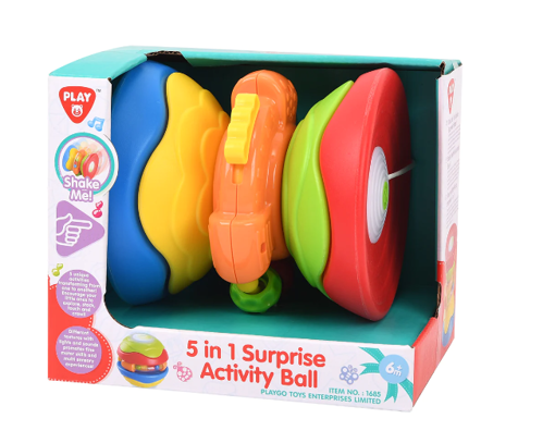 Picture of Playgo 5 In 1 Surprise Activity Ball