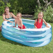 Picture of Intex Inflatable Oval Whale Fun Pool (163 x 107 x 46cm)