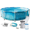 Picture of Intex Agp Beachside Circular Metal Frame Pool (305 x 76cm With Filter)