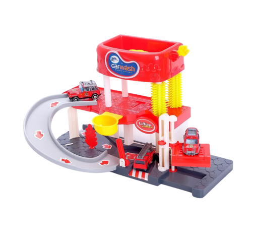 Picture of Die Cast Fire Truck Car Wash Station