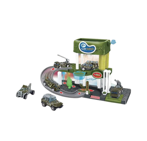 Picture of Die Cast Car Military Car Wash Station