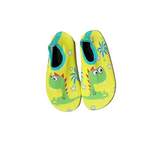 Picture of Yellow Dino Non-Slip Beach Shoe (Size 24 To 35)