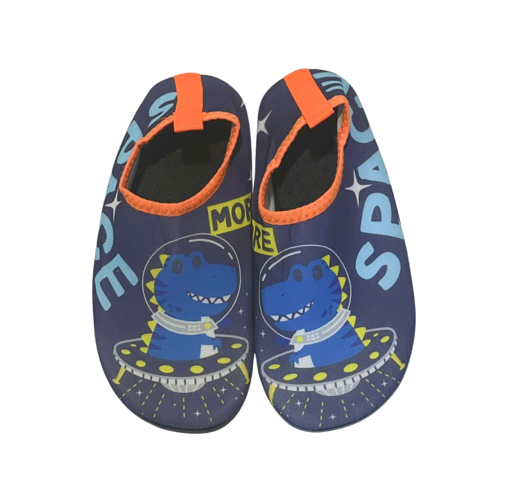 Picture of Dark Blue Space Dino Non-Slip Beach Shoe (Size 24 To 35)