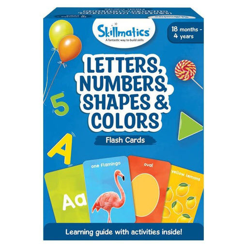 Picture of Skillmatics Flash Cards Letters, Numbers, Shapes & Colors