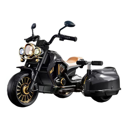 Picture of Harley Davidson 12V Electrical Motorcycle (Black)