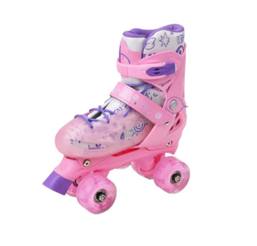 Picture of Adjustable Pink Roller Skates